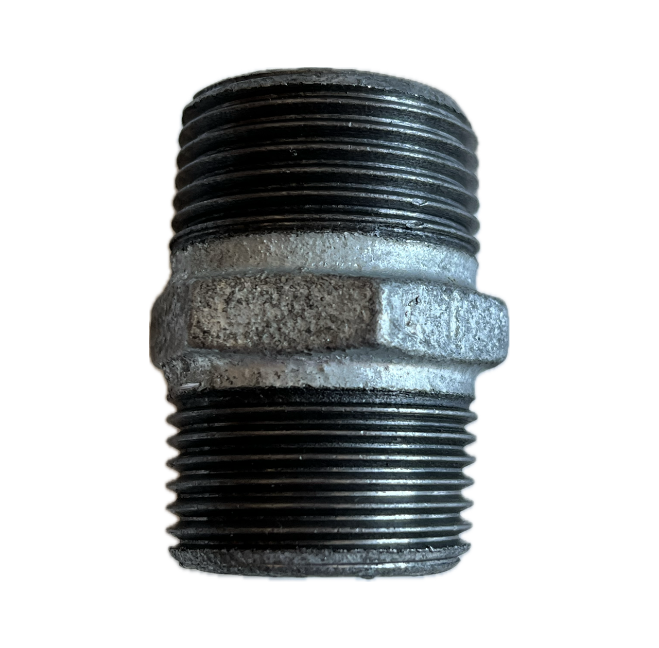 Doppelnippel Temperguss verzinkt