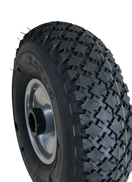 Sackkarrenrad 260x85 komplett 25er Achse