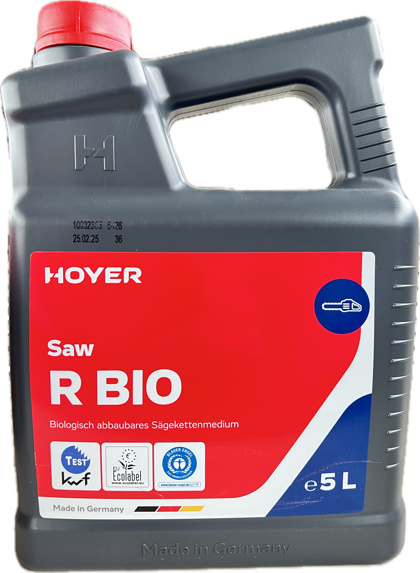 Sägekettenöl Saw R Bio Hoyer 5l