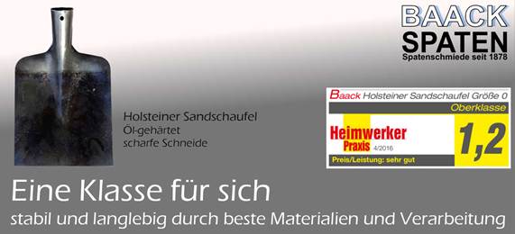 Holsteiner Sandschaufel (ohne Stiel)