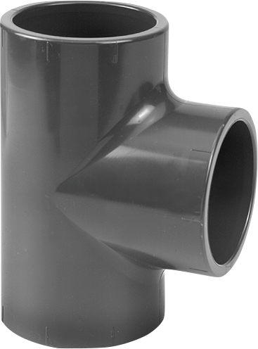 T-Stück PVC Klebemuffe