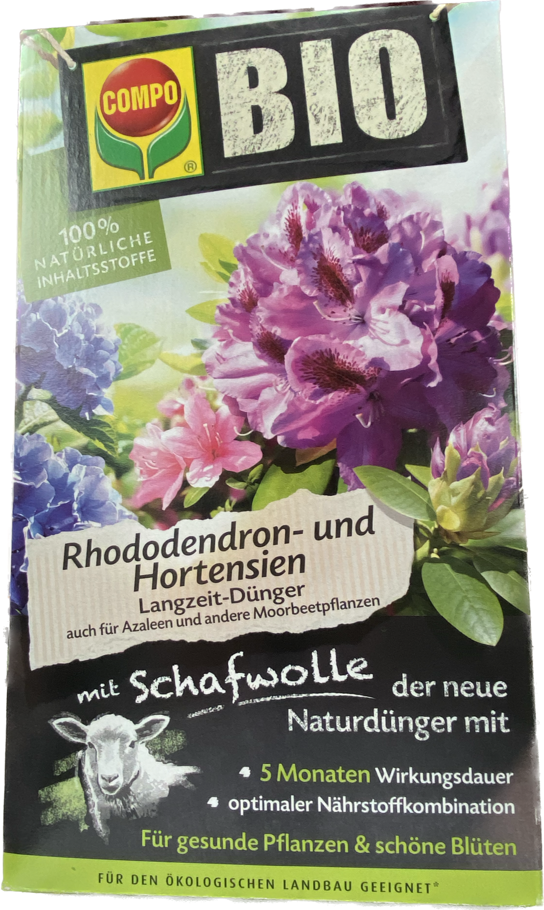 COMPO Bio Rhododendron 2 kg Langzeitduenger