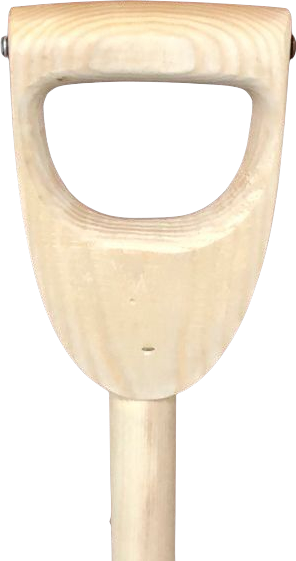 Eschenstiel D-Griff 950 mm - Griffabbildung