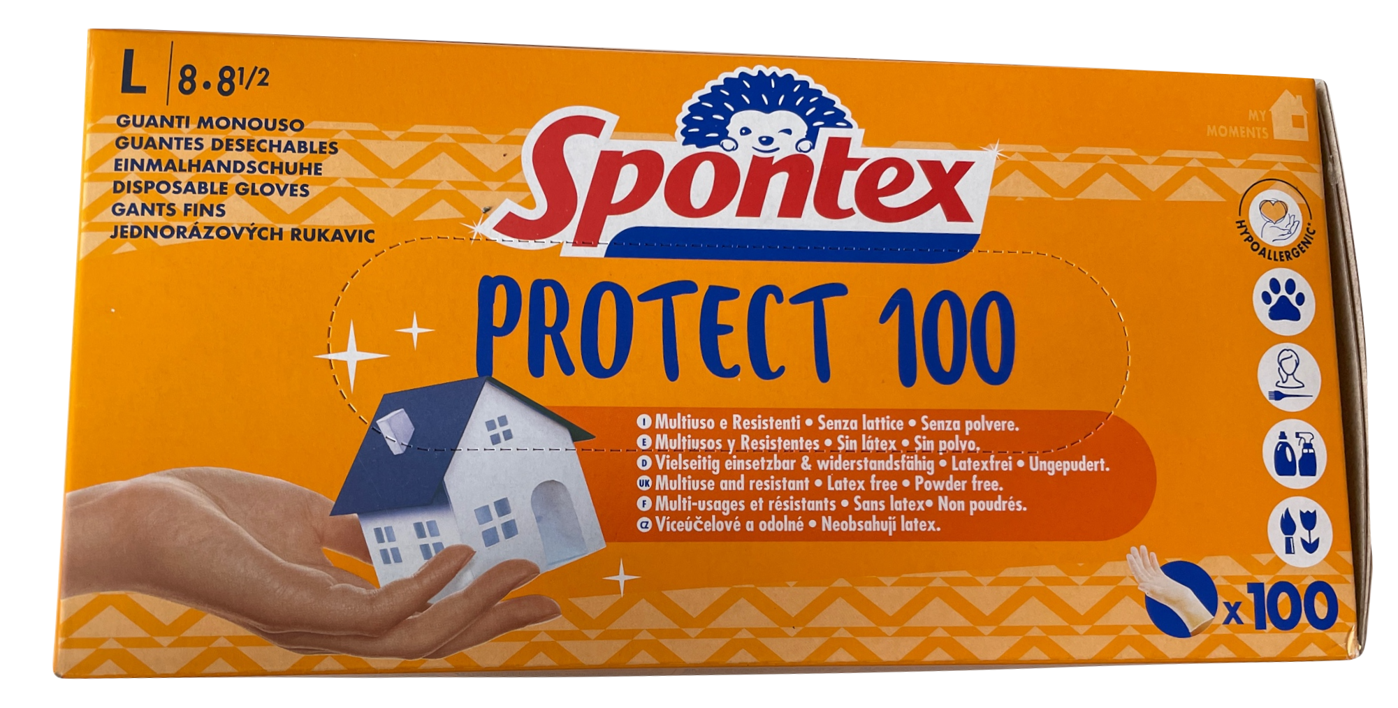 Spontex Einweghandschuh Latexfrei ungepudert