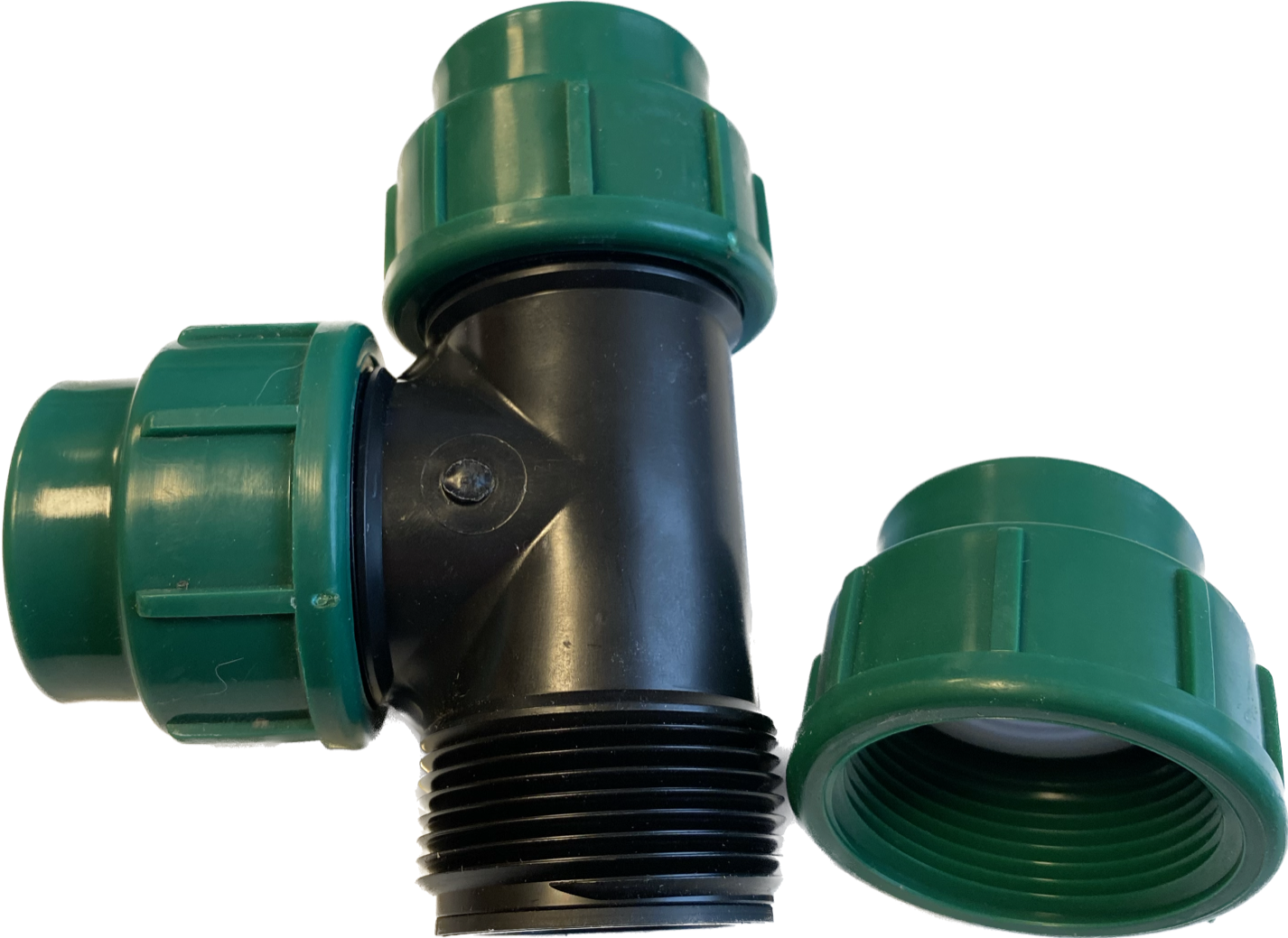 T-Stück PE Klemmring