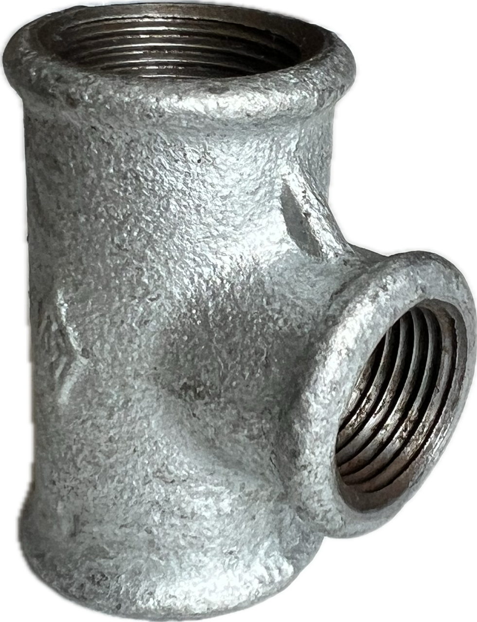 T-Stück TG verzinkt reduziert