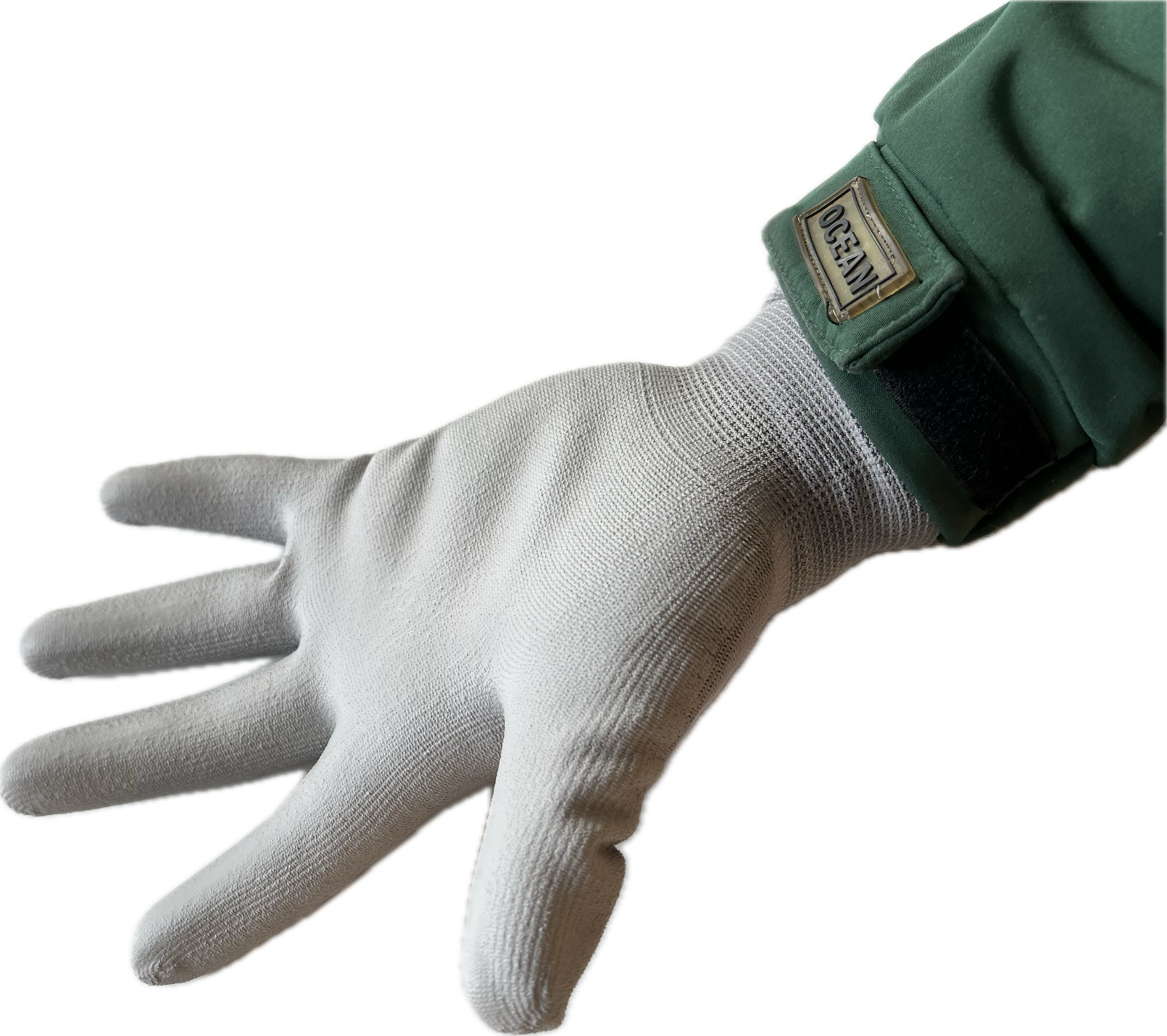 Handschuhe Spontex Precision grau
