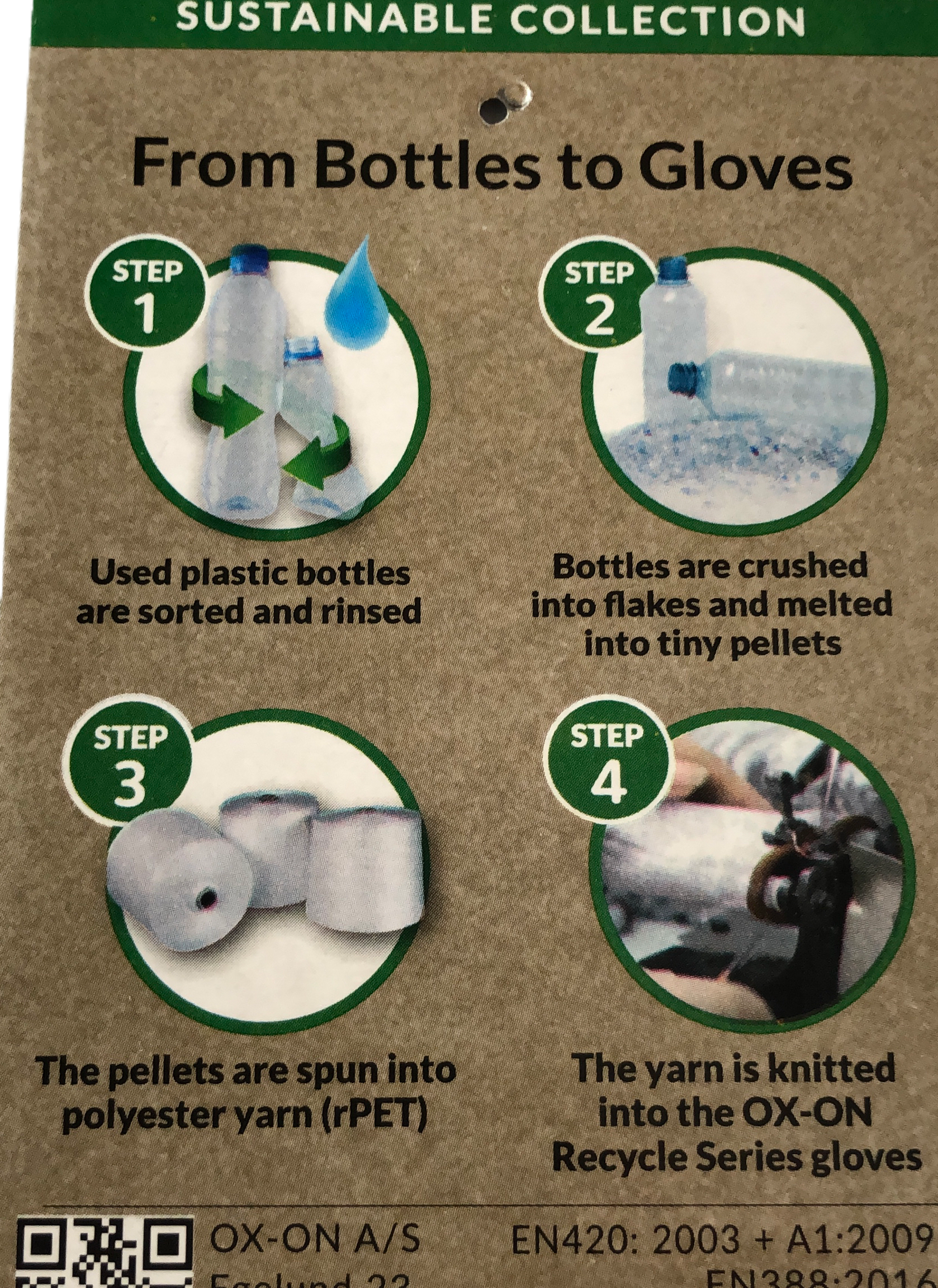 Handschuhe OX-ON Recycle Basic