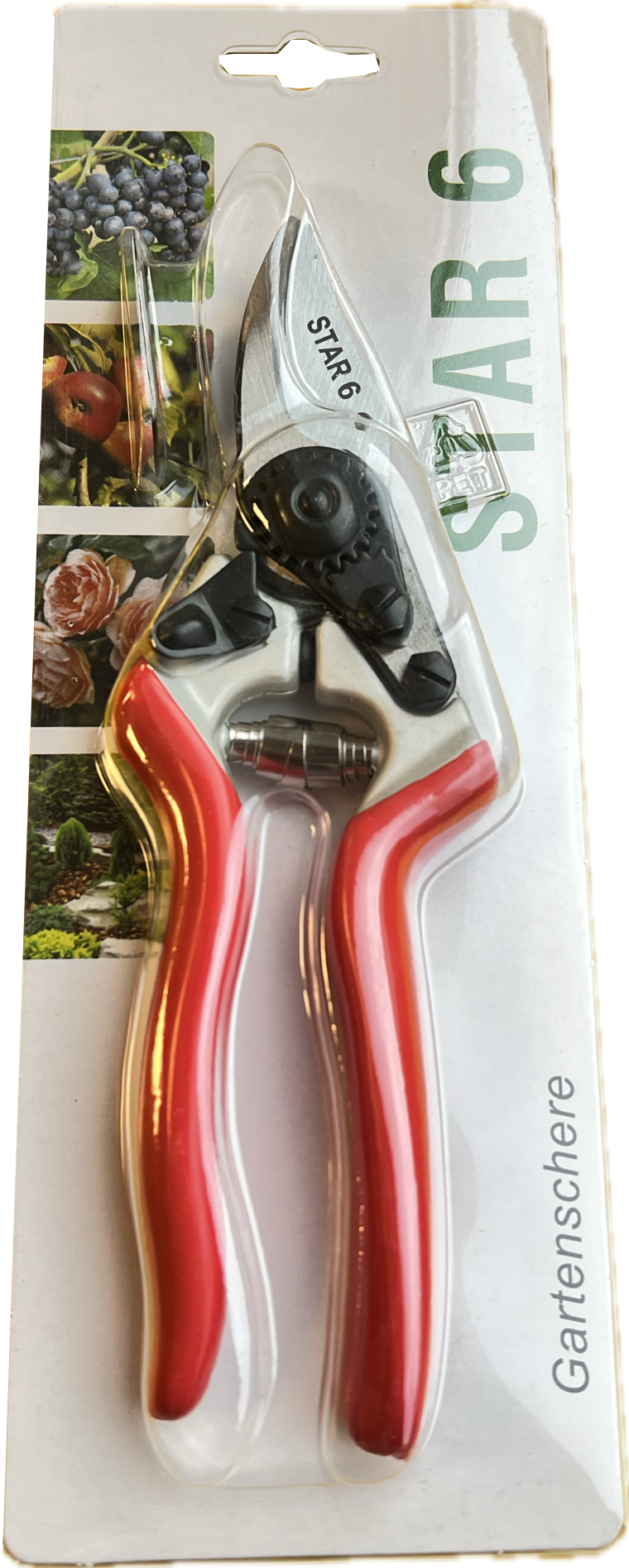 Profi Gartenschere Star 6 Verpackung