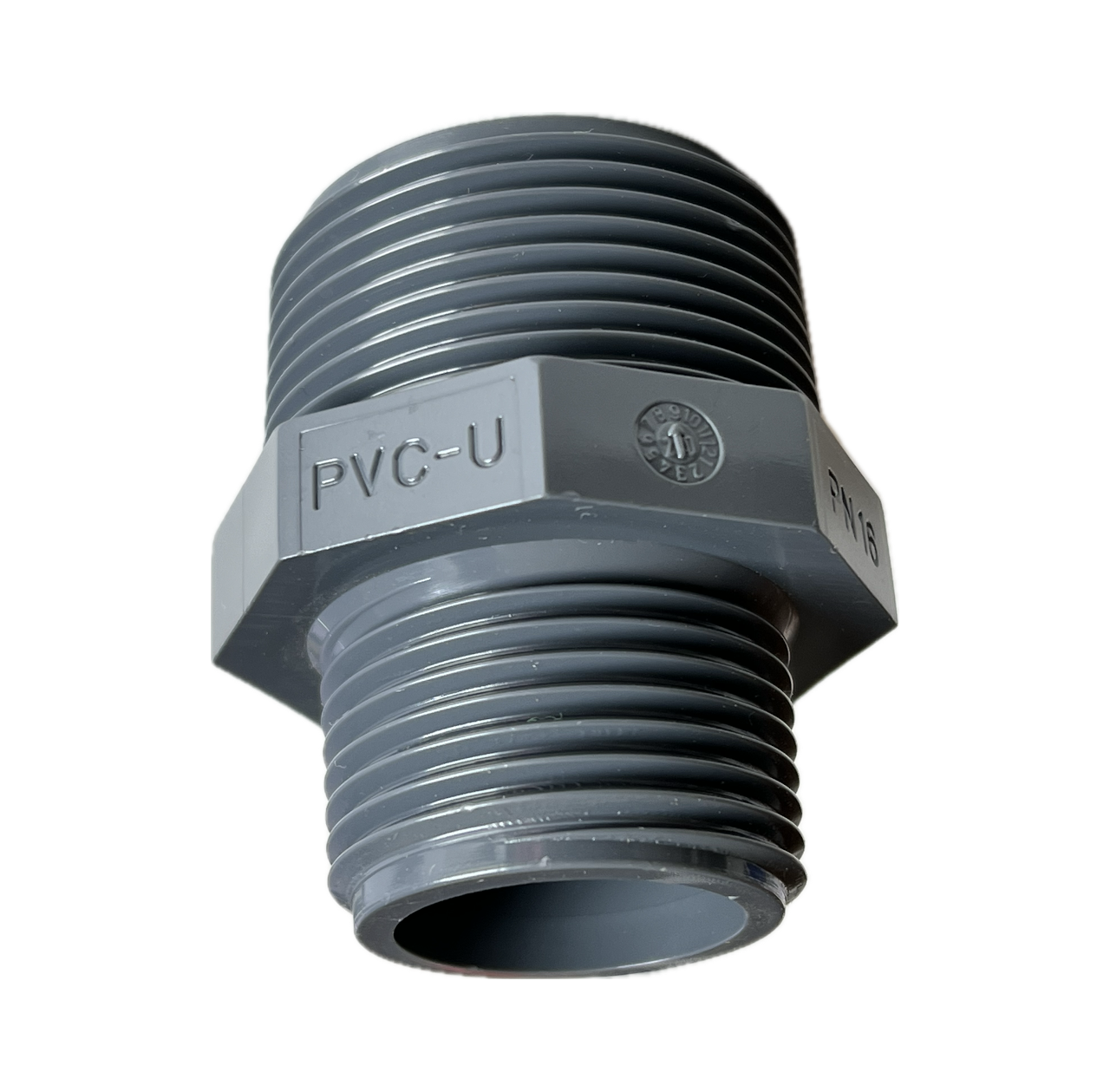 Doppelnippel PVC reduziert Aussengewinde