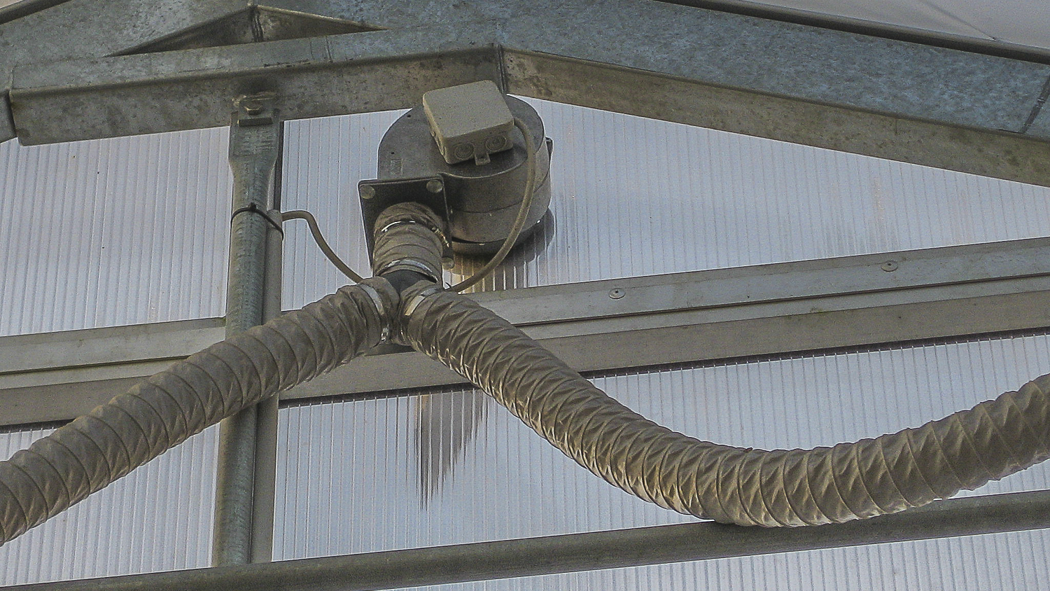 Lüfter /Gebläse für Doppelfolie mit Drucksteuerung