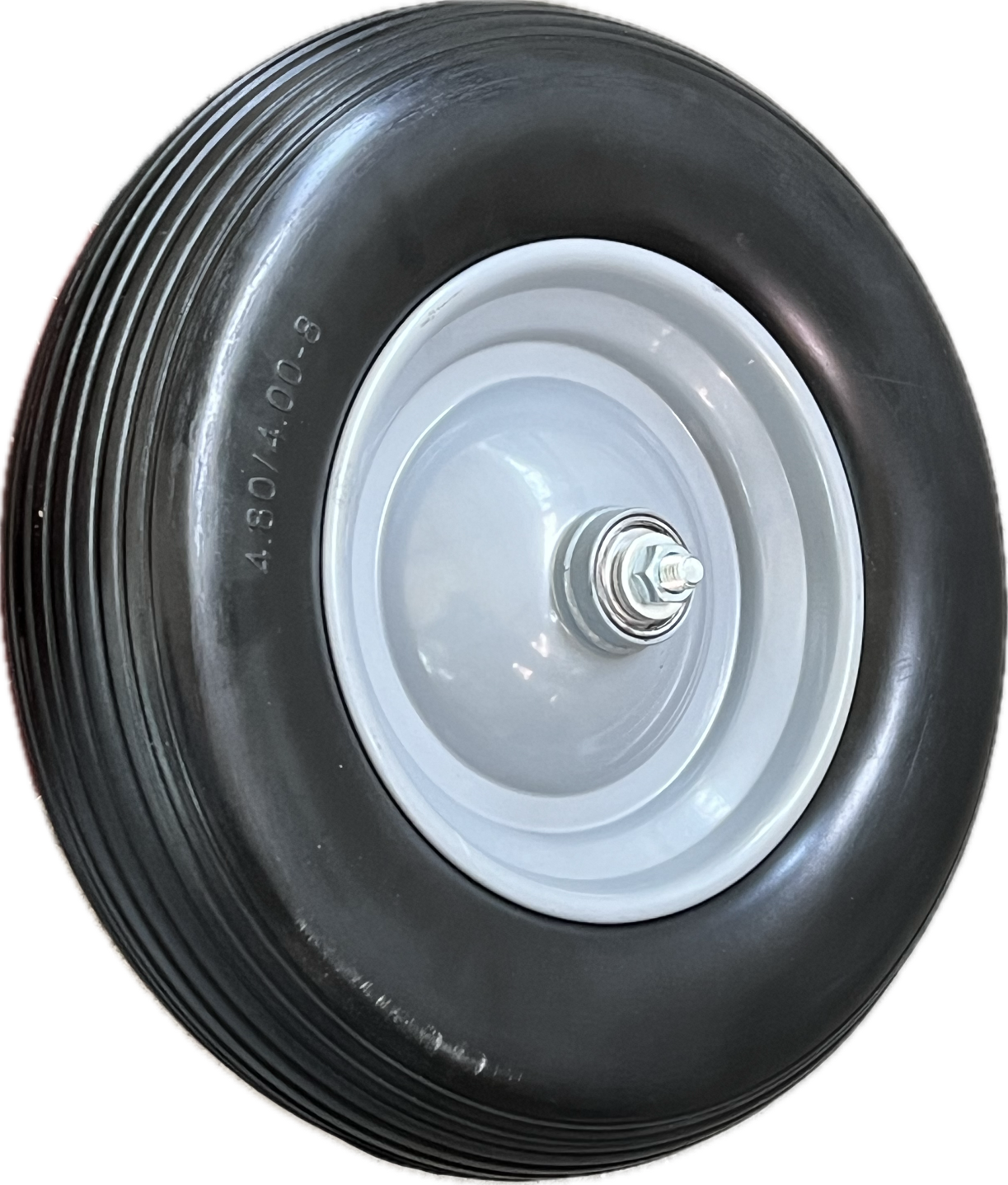 Karrenrad 4.80/4.00-8 PU geschäumt / Metallfelge