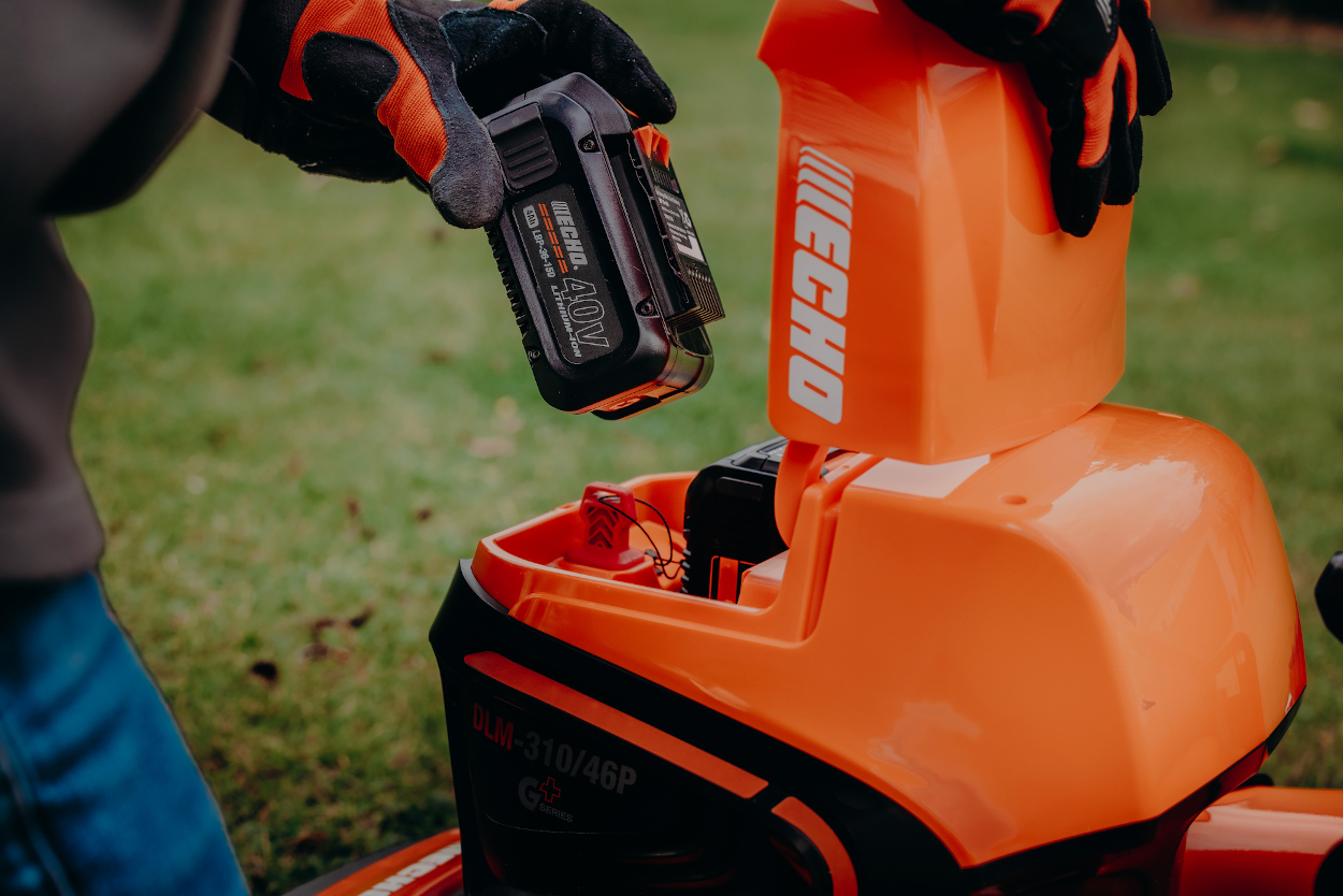 Echo Akku Rasenmaeher 46 cm, 40 V_Akkubild