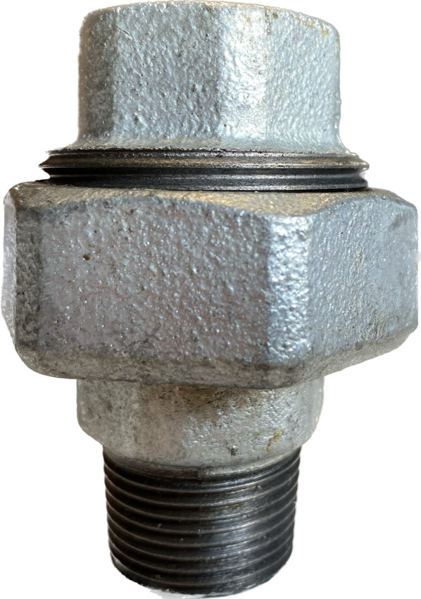 Verschraubung Temperguss verzinkt I/A