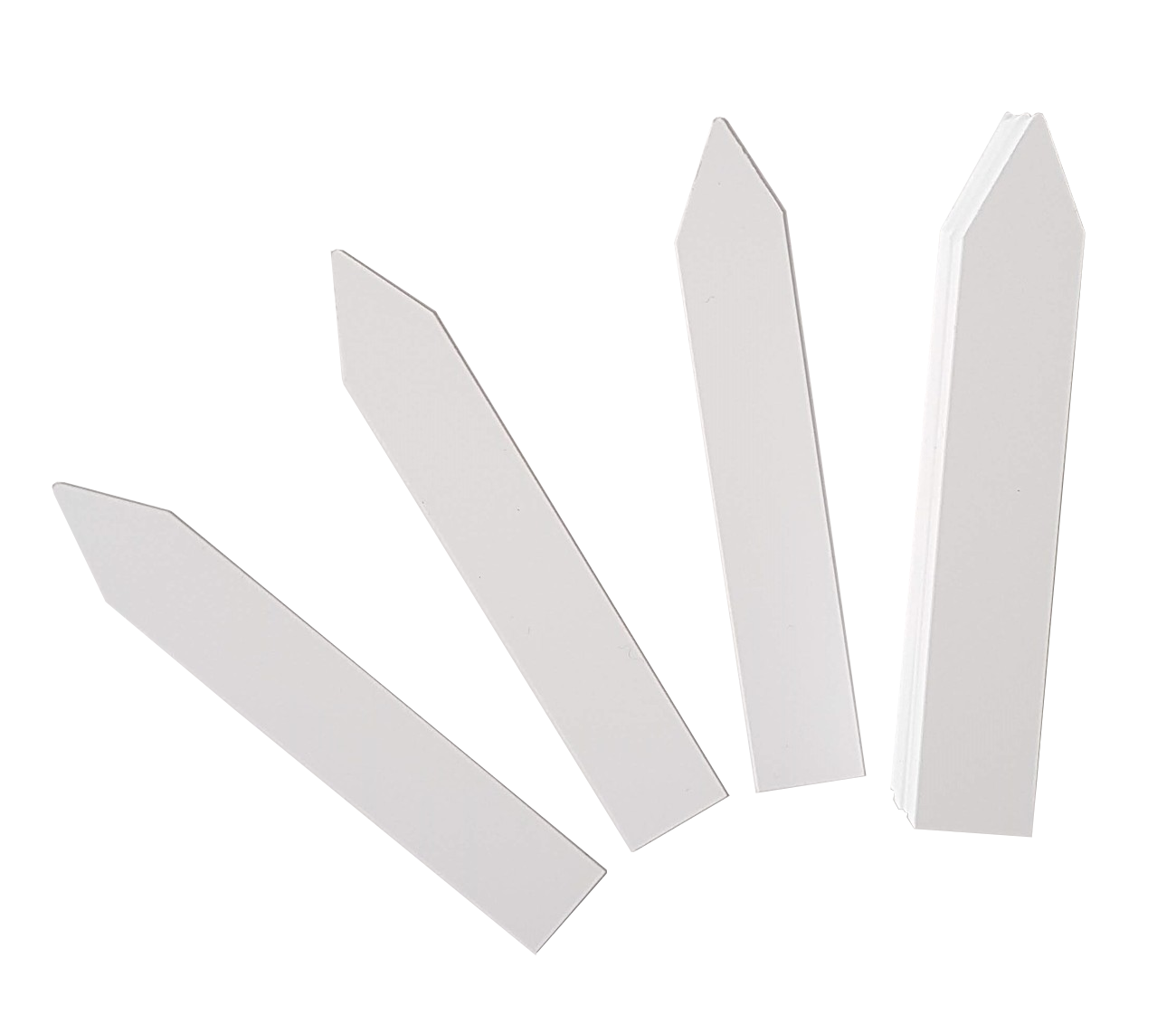 Stecketiketten weiß