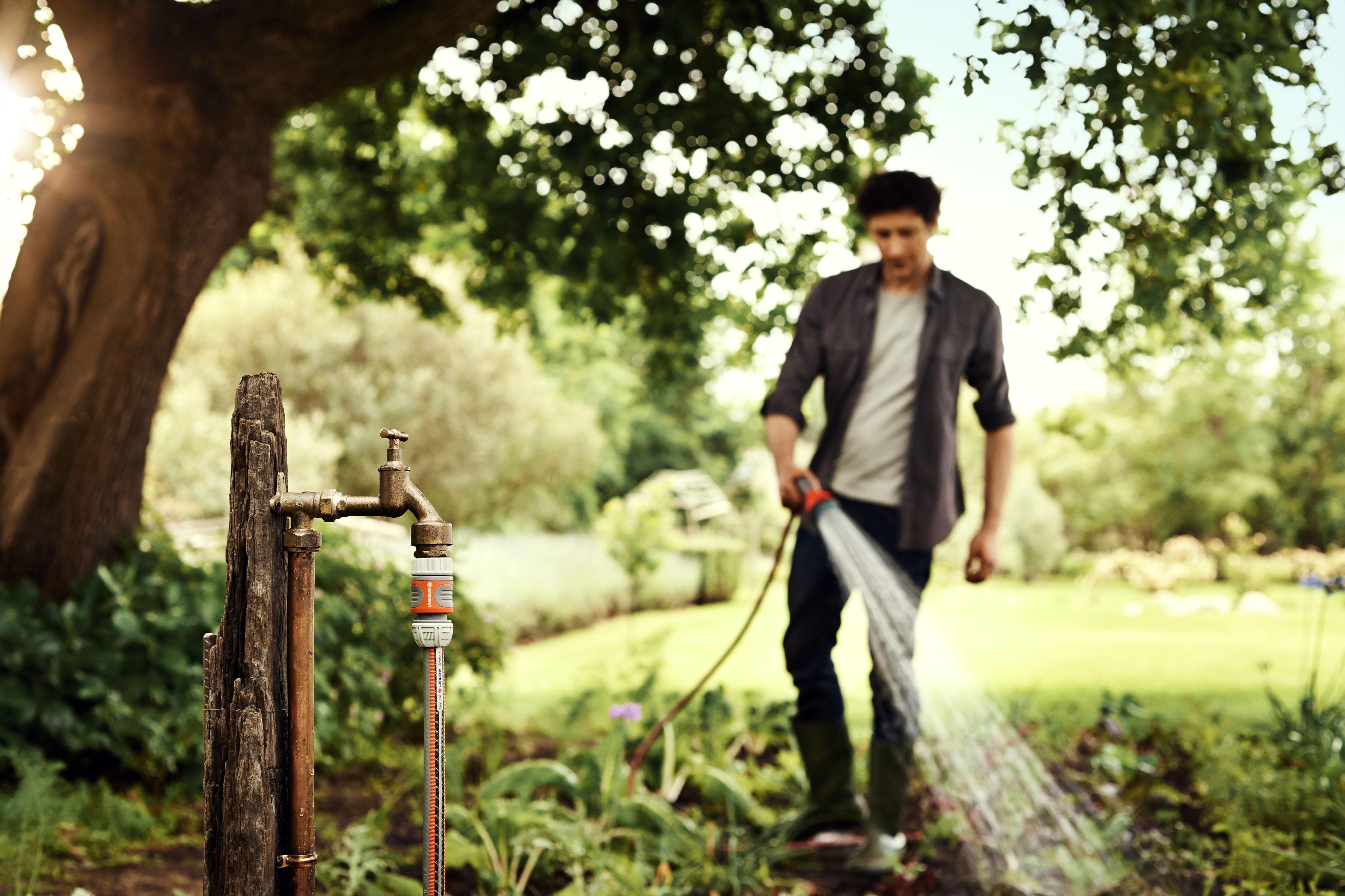 Schlauchstueck Gardena Einsatzfoto