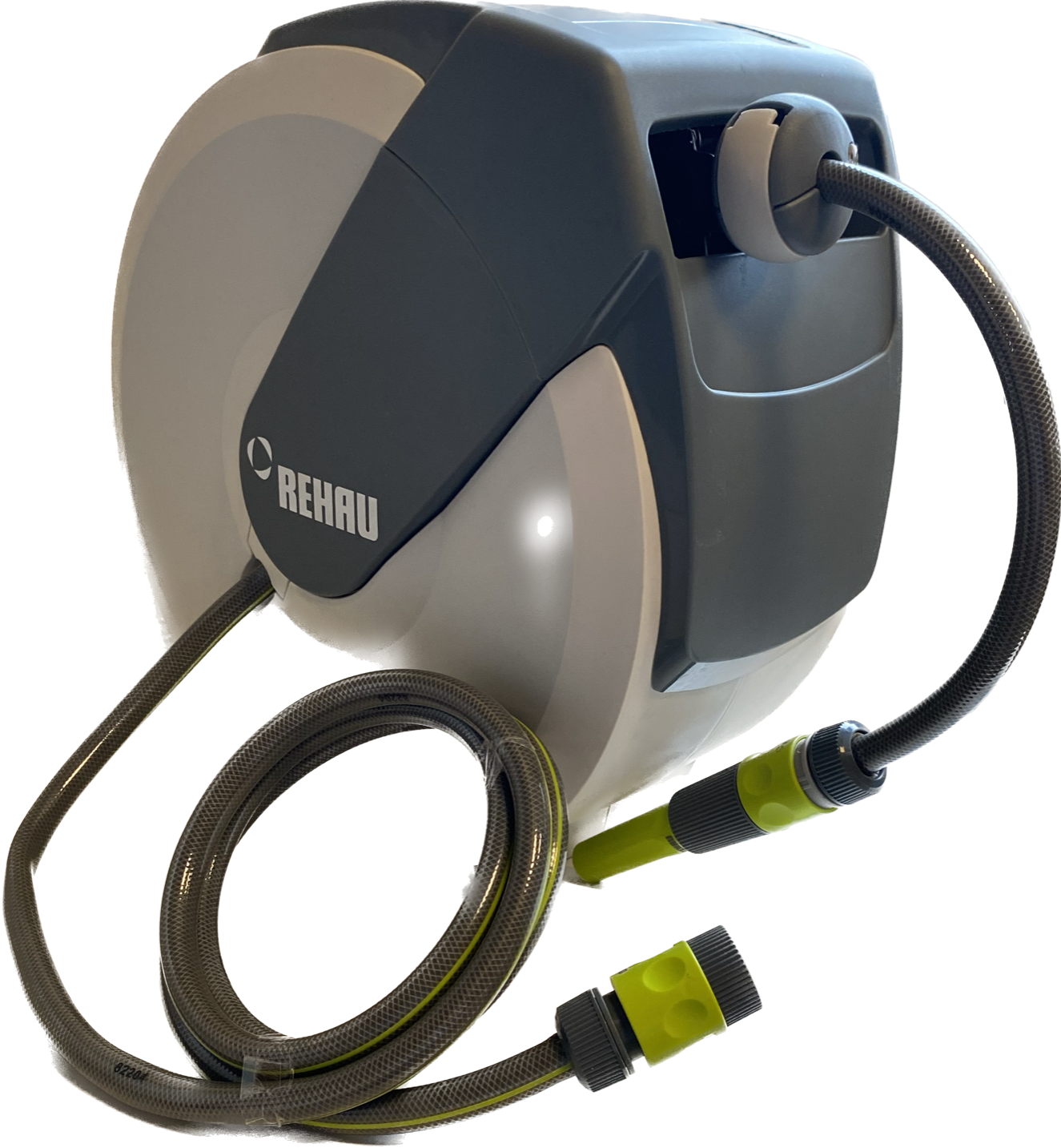 Schlauchbox inkl. 25m Schlauch 1/2 Zoll drehbar Rehau