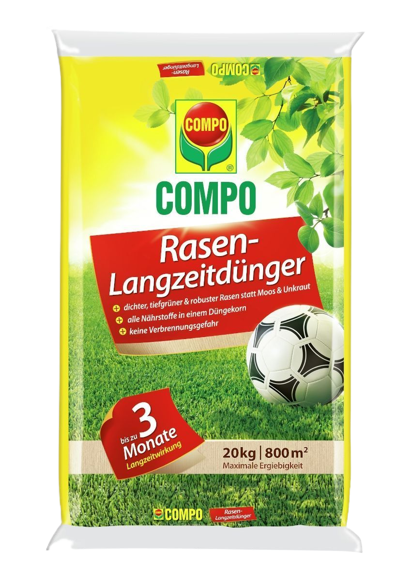 COMPO Rasendünger mit Langzeitduenger