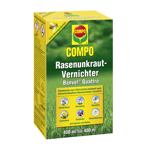 COMPO Rasenunkrautvernichter Banvel Quatro