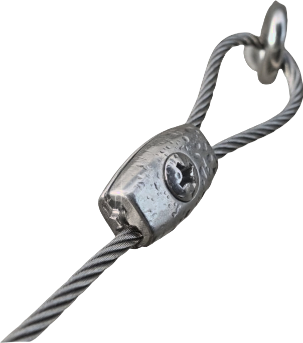 Drahtseilklemmen Ei Form Anwendungsbeispiel