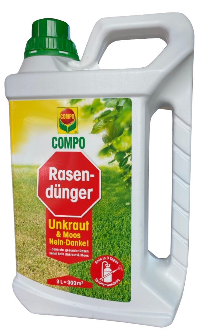 Compo Rasendünger Unkraut + Moos Nein Danke