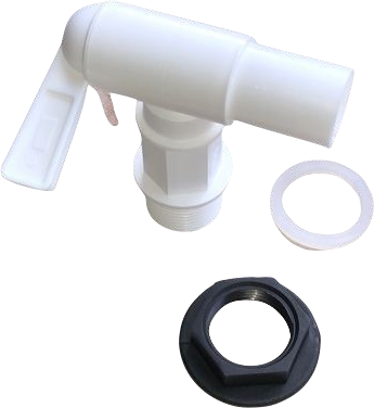 Ablaufhahn für Regentonne 3/4 Zoll