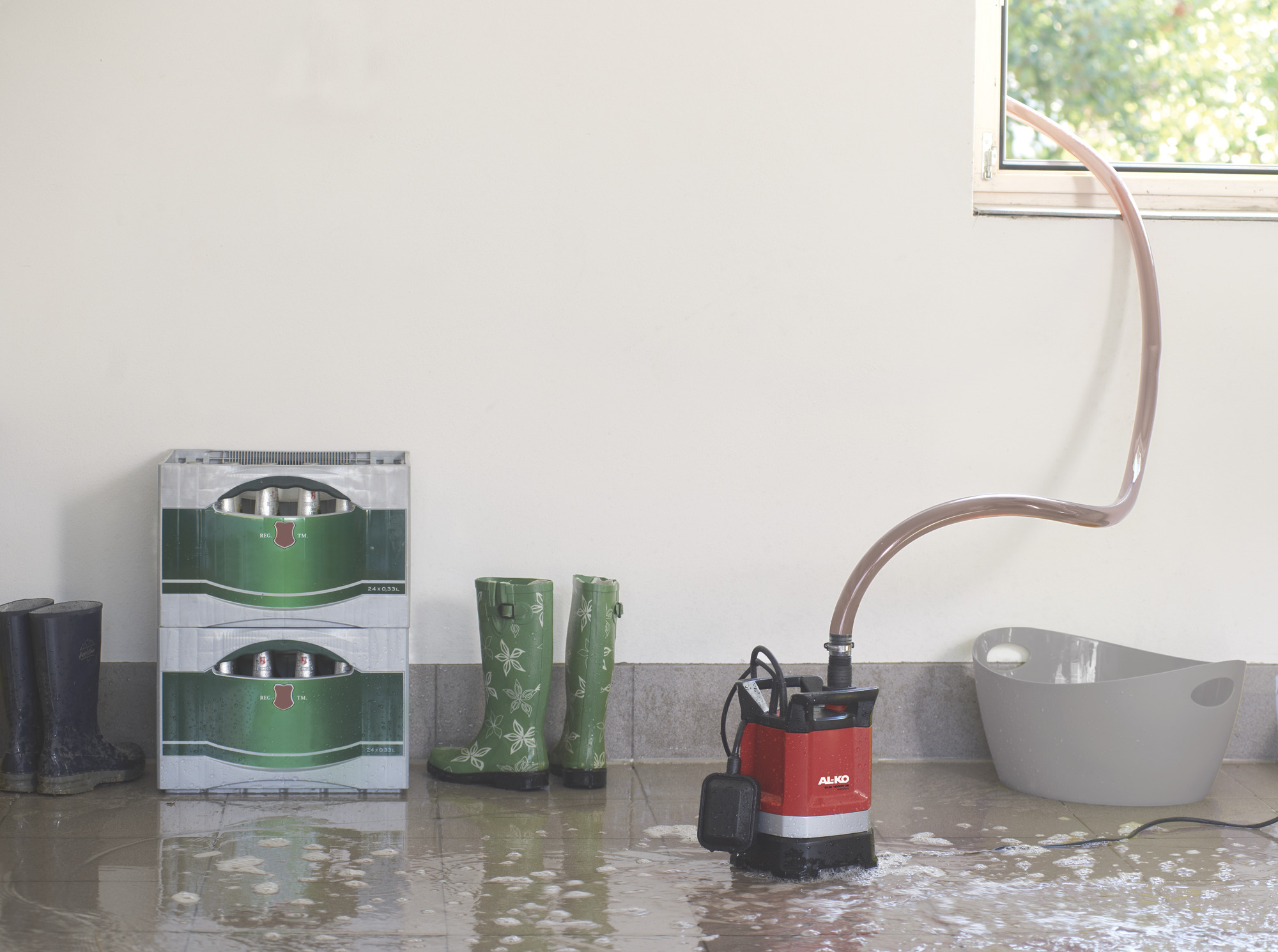 Tauchpumpe AL-KO SUB 12000 DS Comfort Einsatzbild