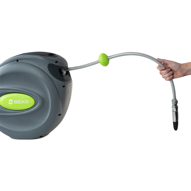 Schlauchbox inkl. 25 m Schlauch GEKA drehbar