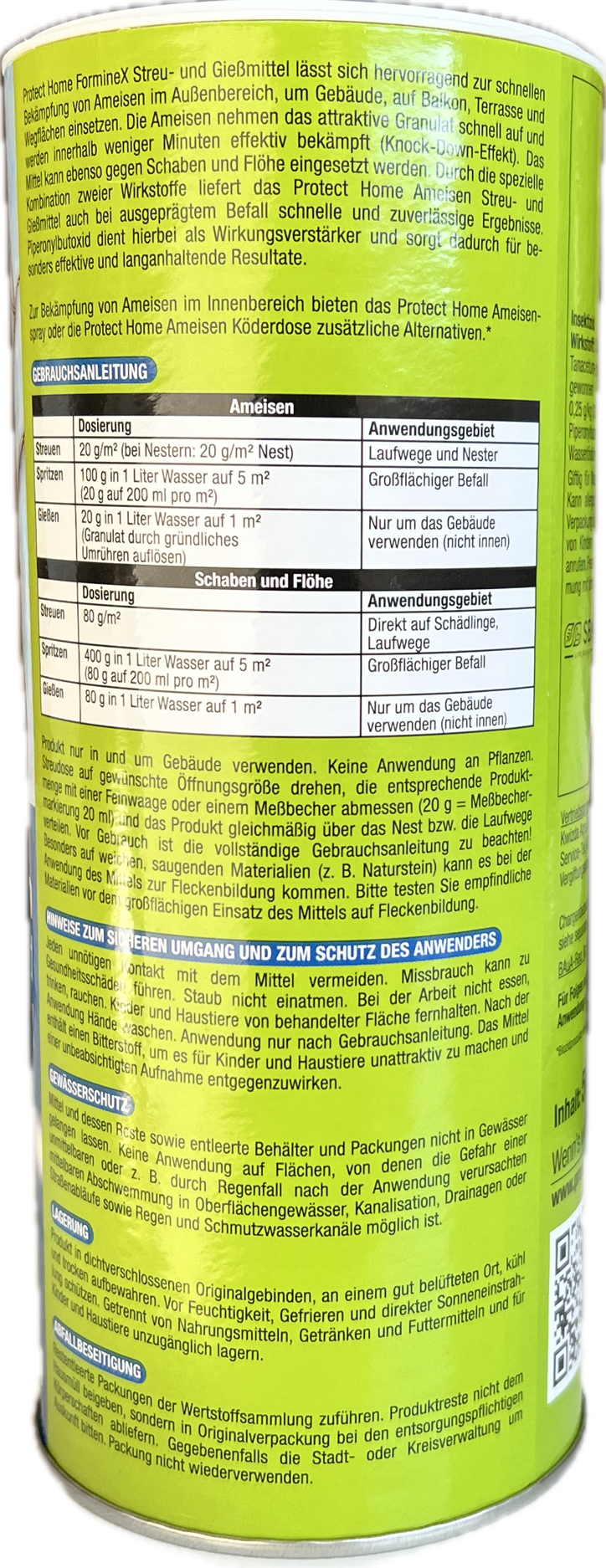 Forminex Ameisen Streumittel Gießmittel