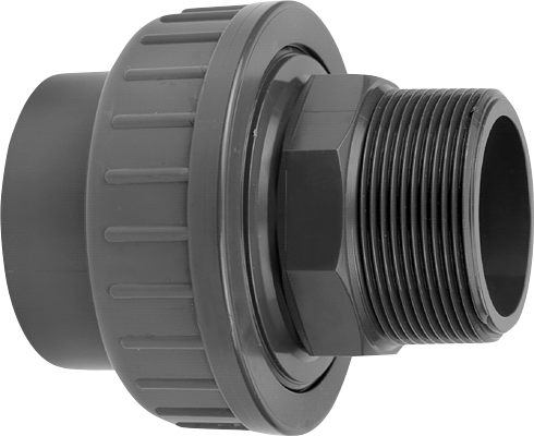 Übergangverschraubung PVC Außengewinde