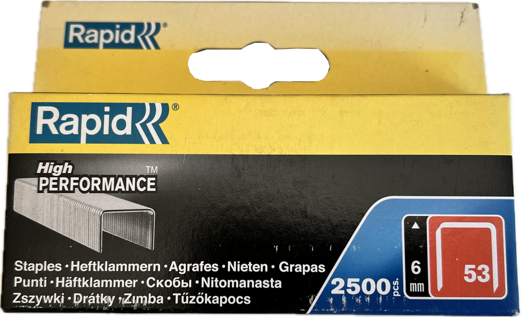 Heftklammern 053/6m 2500 Stück