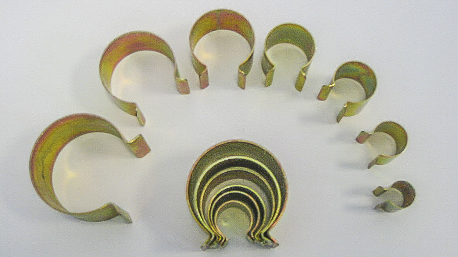 Folienklemmen zur Befestigung von Folien und Netzen