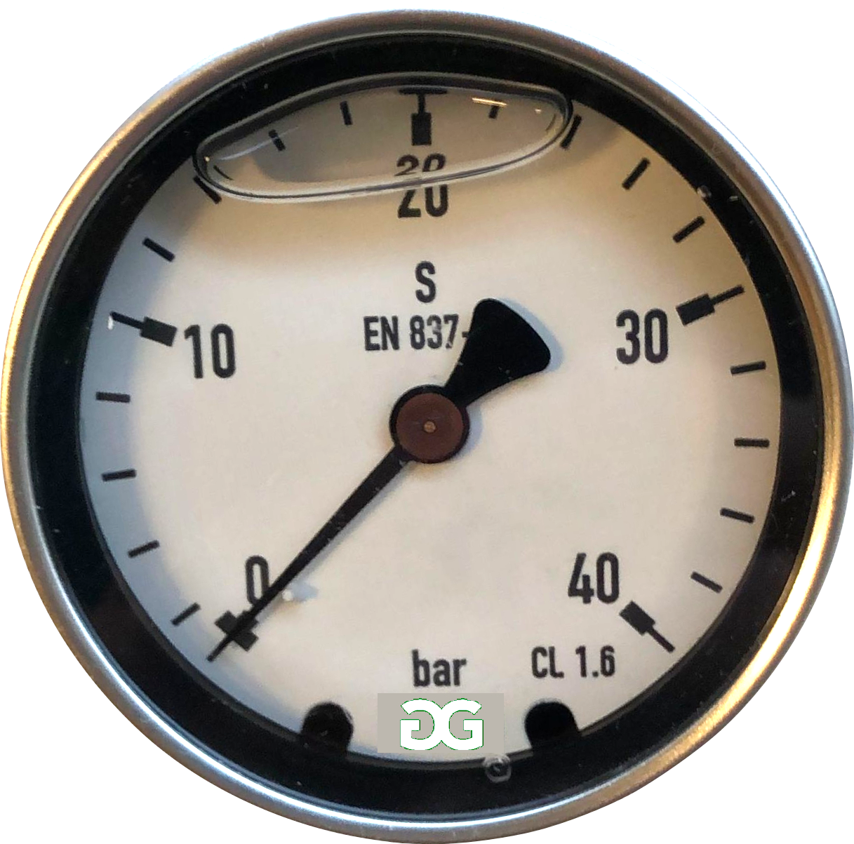 Manometer gefüllt 40bar