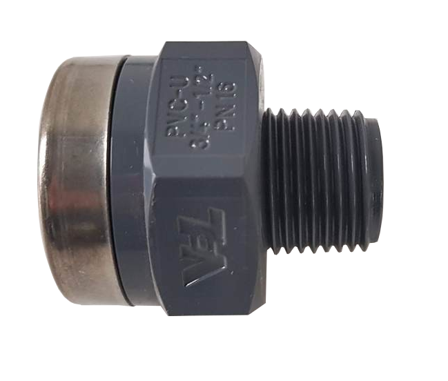 Übergangsmuffe PVC 1/2Außengewinde-3/4Innengewinde