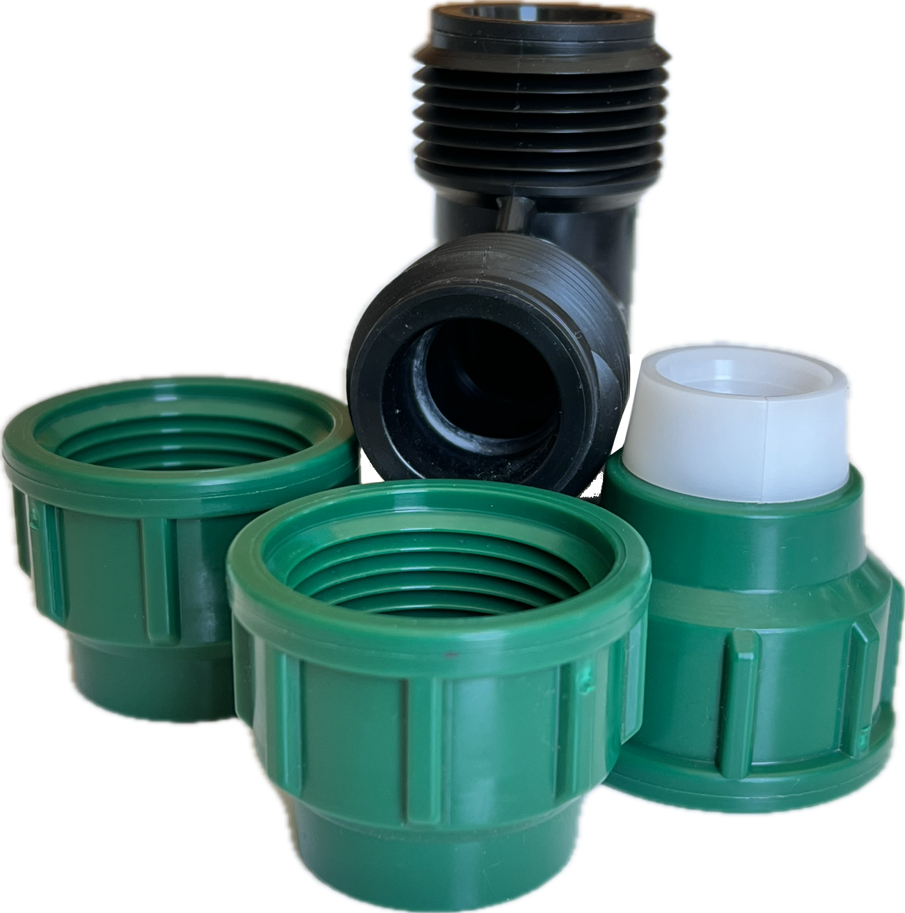 T-Stück PE Klemmring