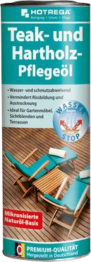 Teak- und Hartholz-Pflegeöl Hotrega