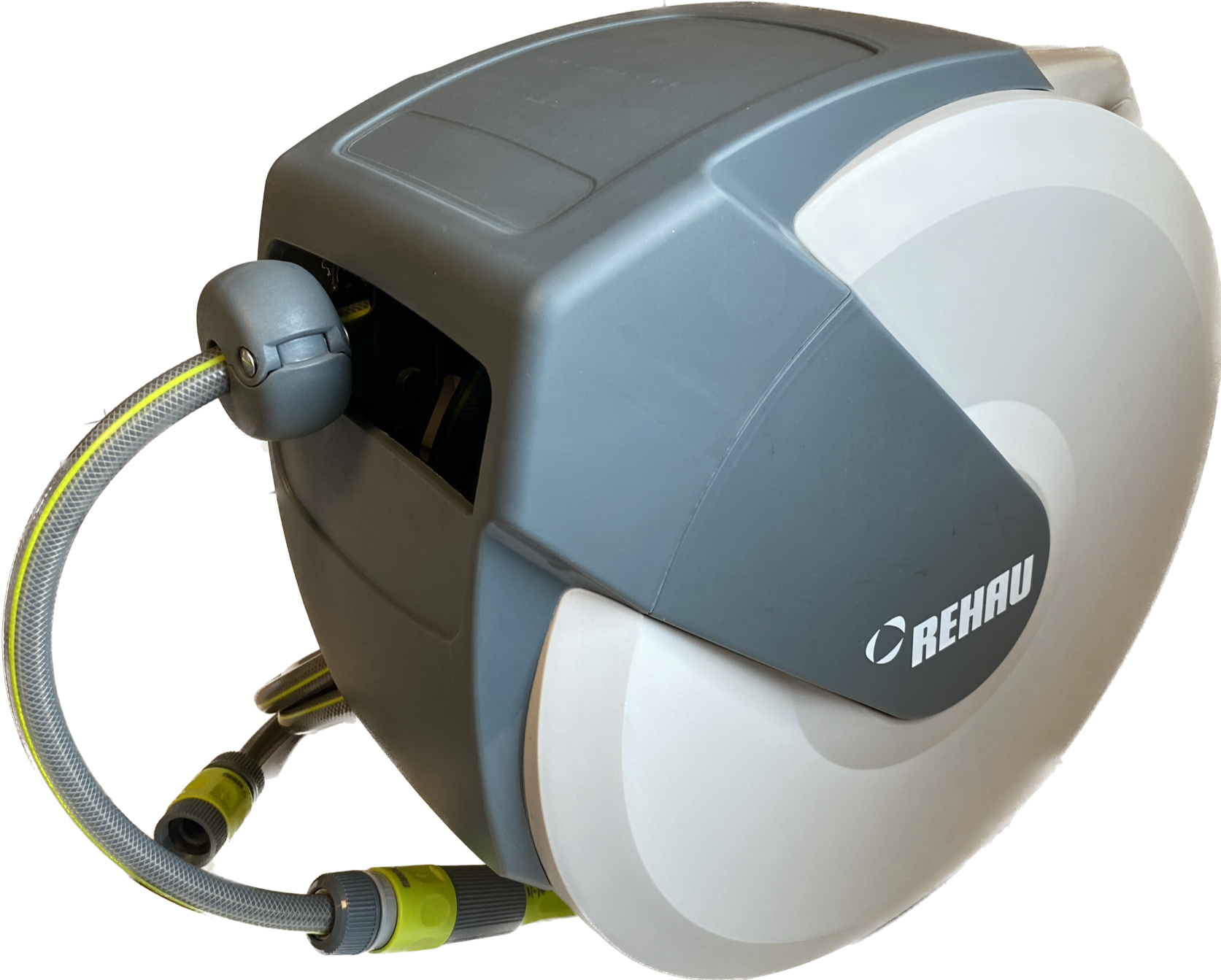 Schlauchbox inkl. 25m Schlauch 1/2 Zoll drehbar Rehau