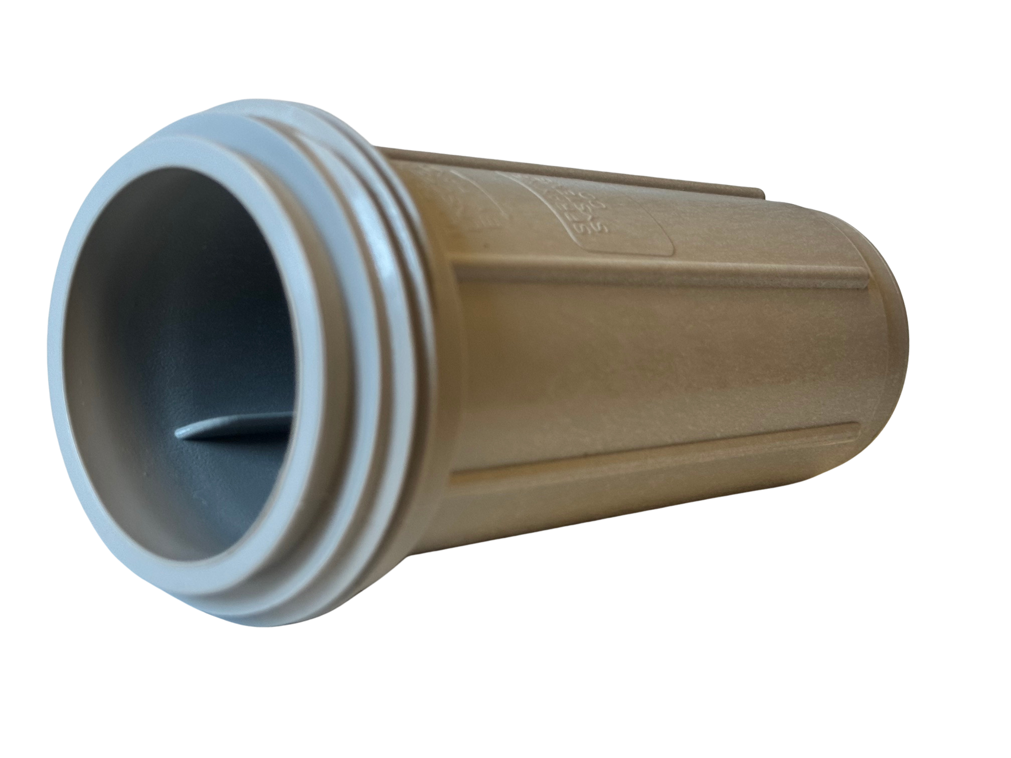 Wasserfilter Gehaeuse mit 1 Zoll und 3 4 Zoll Anschluss im Gewaechshaus