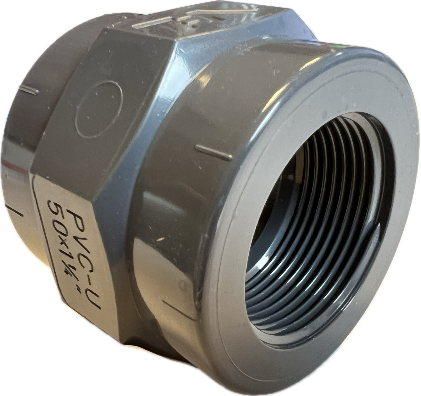 Übergangsmuffe PVC Innengewinde