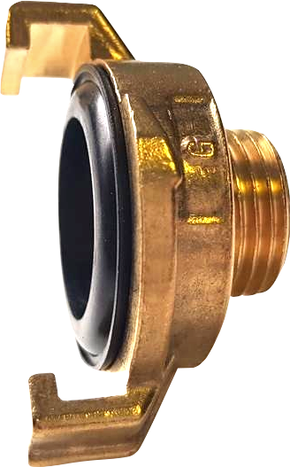 Schnellkupplung Messing Außengewinde