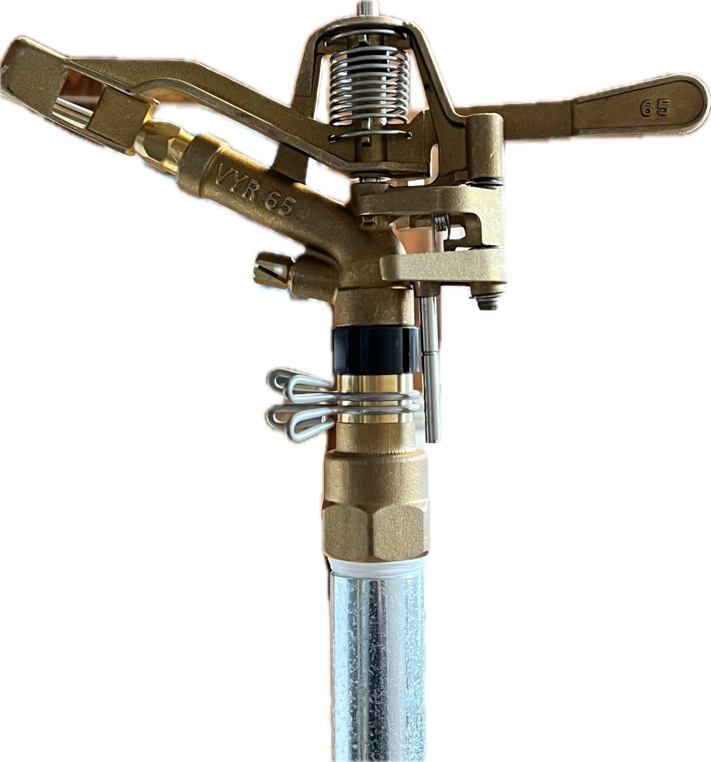 Kreis-Hochregner auf Stativ Geka V 65 S  Regner