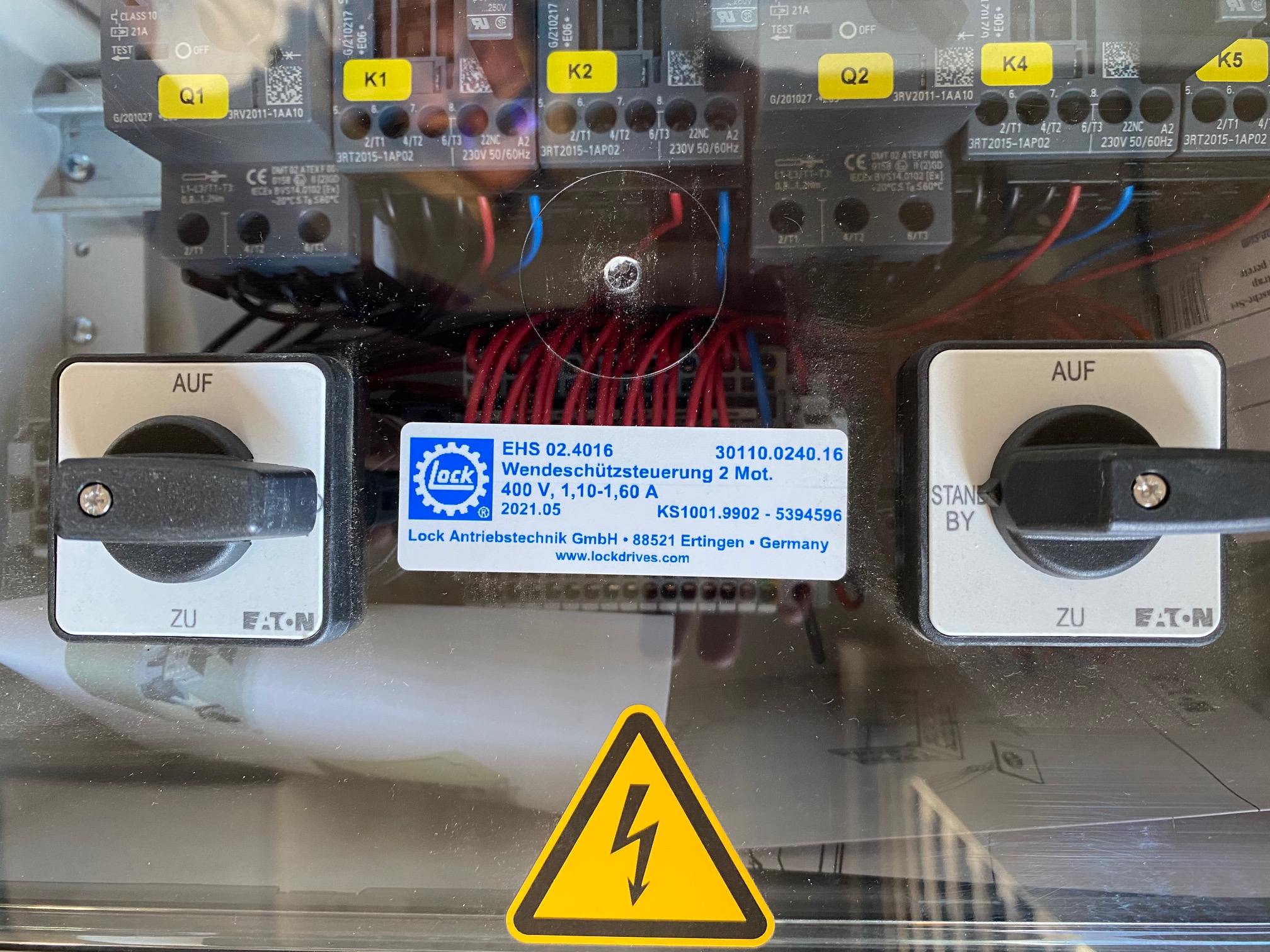 Wendeschützsteuerung Lock EHS 2.4016