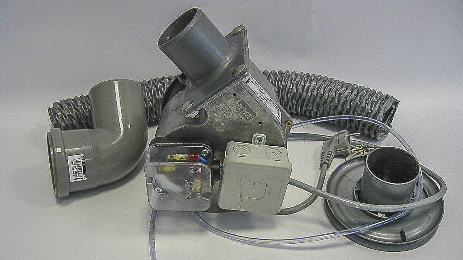 Lüfter /Gebläse für Doppelfolie mit Drucksteuerung