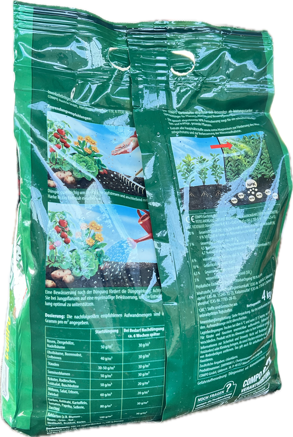 Compo Gartenturbo Rückseite