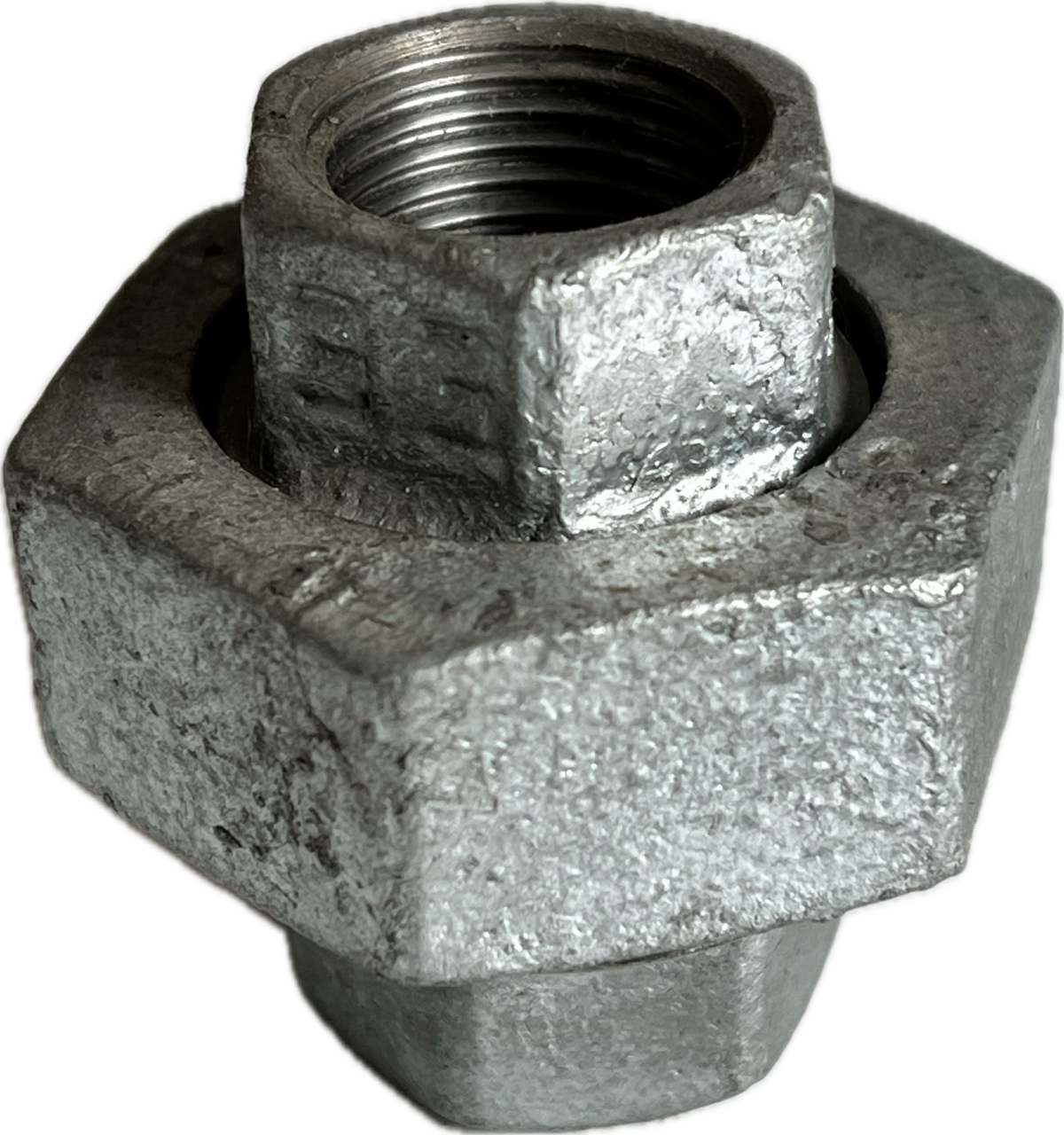 Verschraubung Temperguss verzinkt I/A