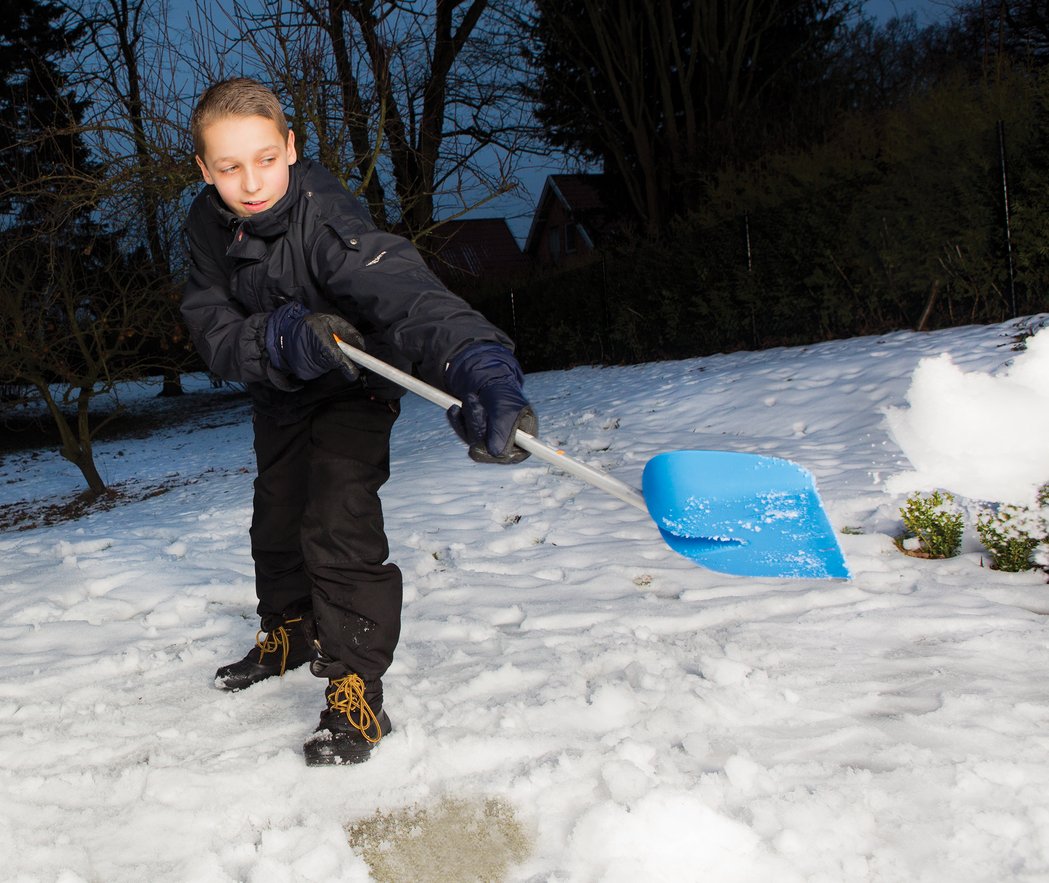 Kinderschaufel Fiskars - Einsatzbild