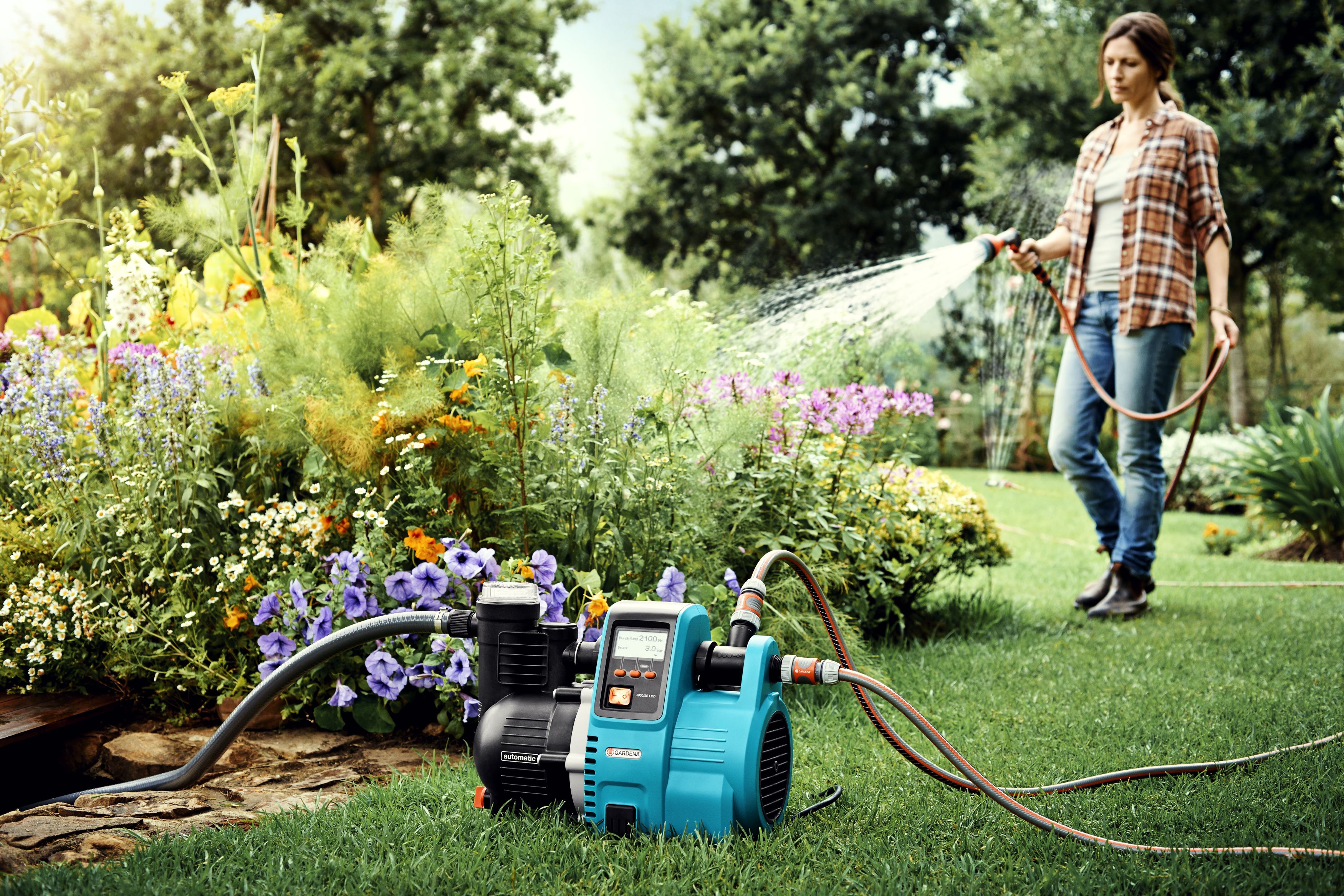 Schlauchstueck Gardena - Einsatzbild