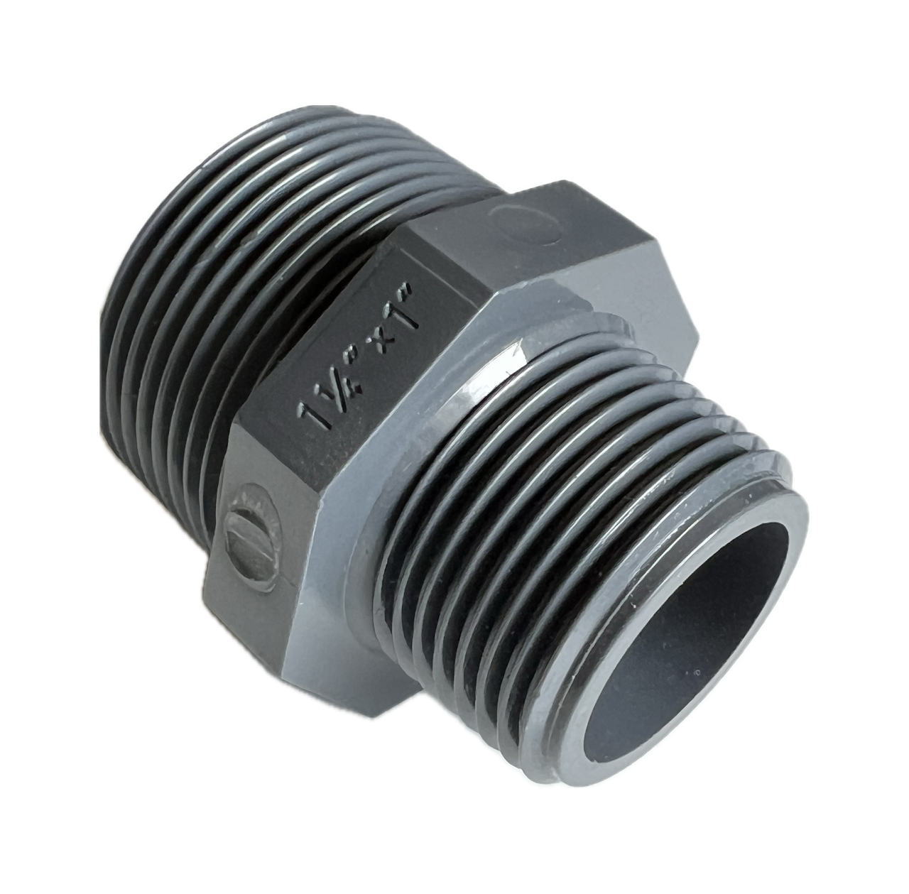 Doppelnippel PVC reduziert Aussengewinde