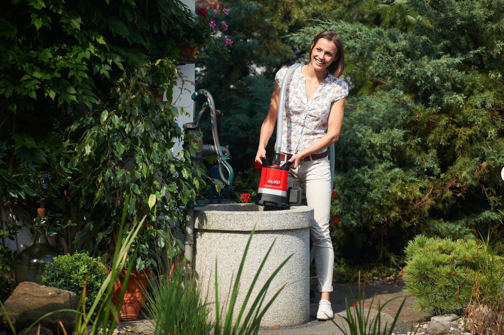 Tauchpumpe AL-KO SUB10000 DS Einsatzbild