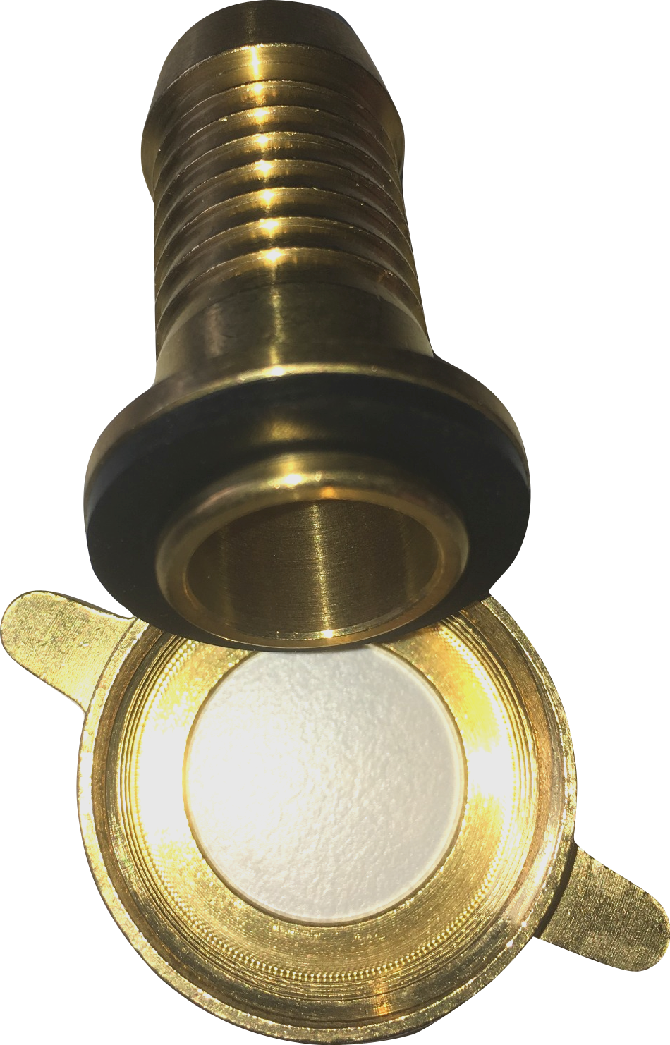 Schlauchverschraubung 2/3 Messing